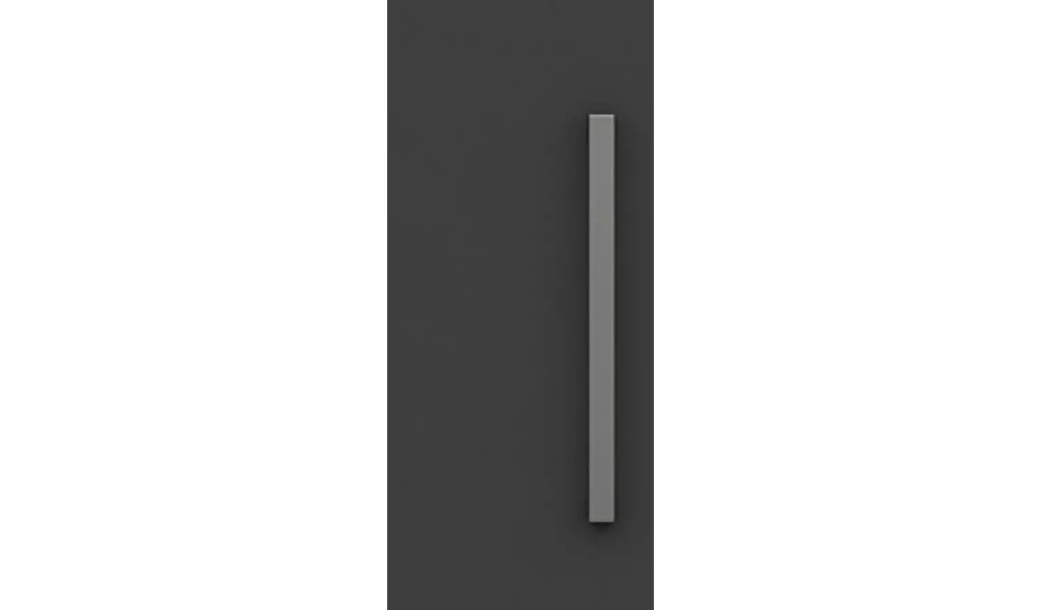 Grasmere 4 Door 2 Mirror Wardrobe - Dark Grey