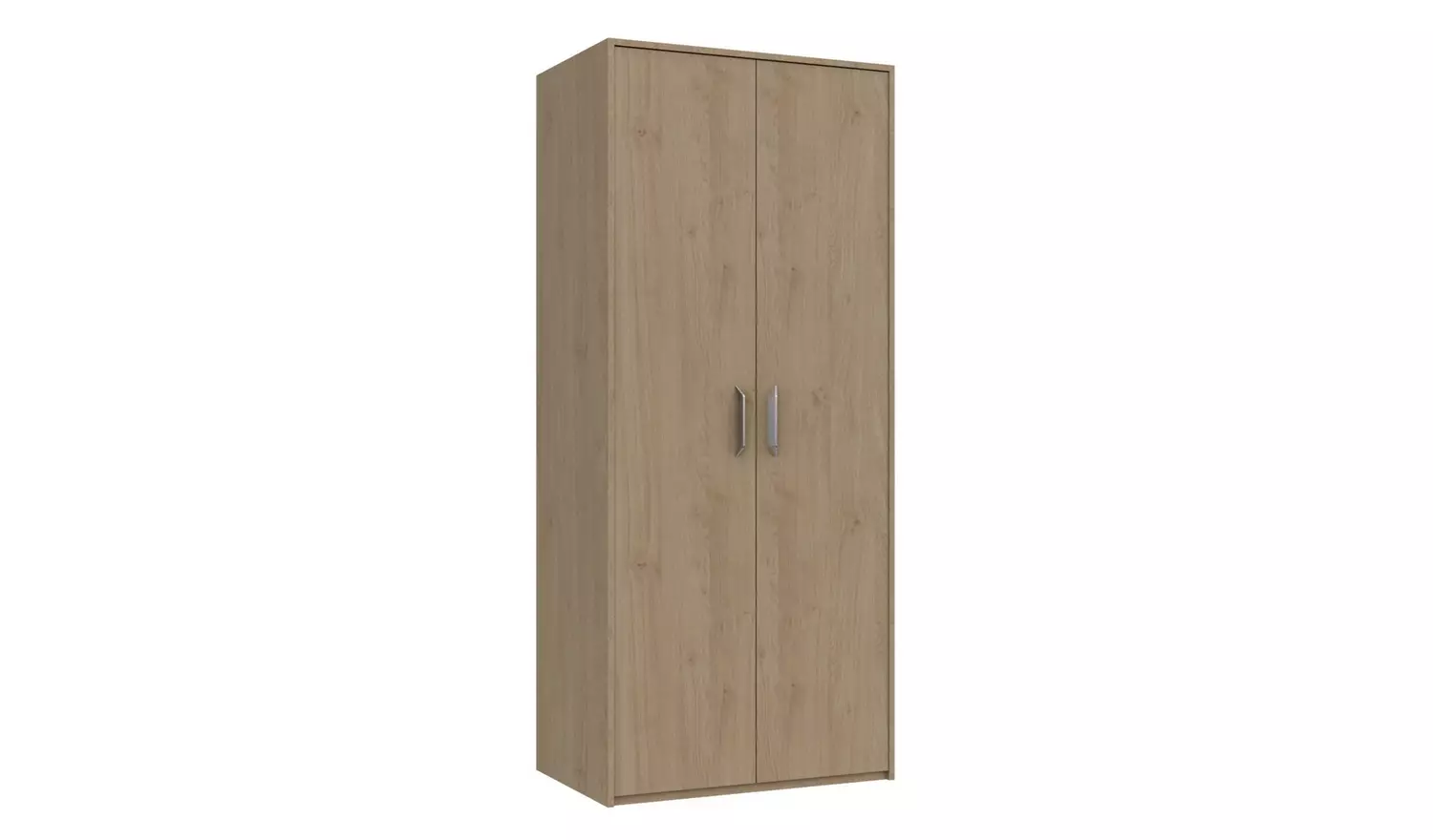 Ashdown 2 Door Wardrobe - Oak Effect