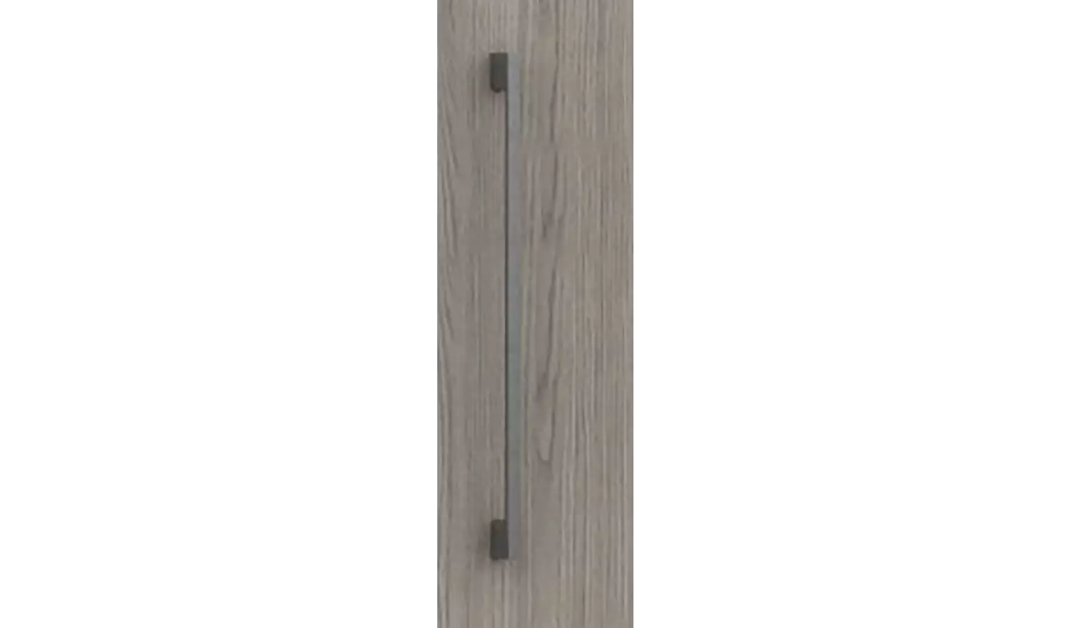 Lancaster 2 Door 2 Drawer Mirror Wardrobe - Grey