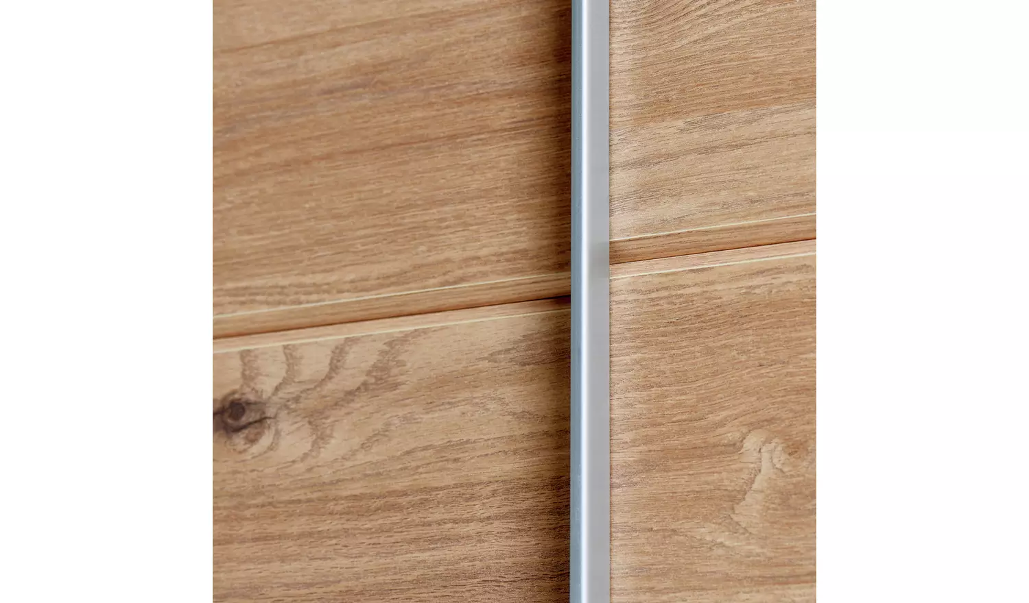 Habitat Holsted 200cm Sliding Wardrobe - Oak Effect