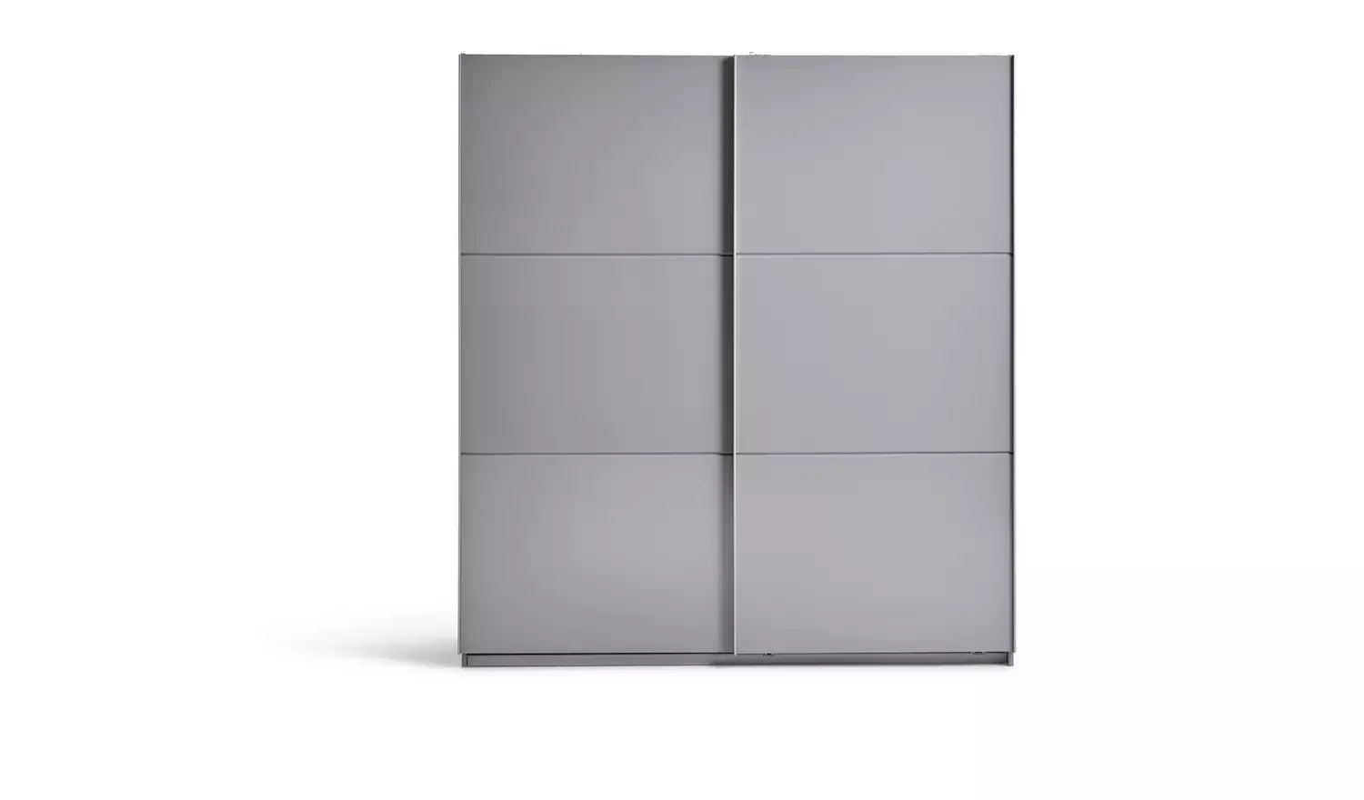 Habitat Holsted 180cm Sliding Wardrobe - Grey Gloss
