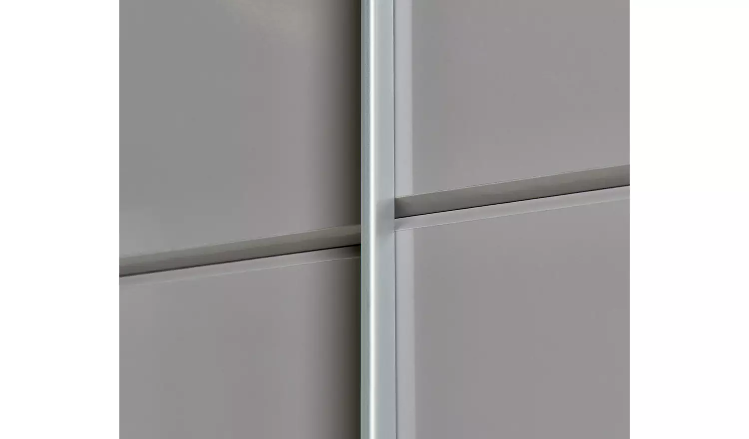 Habitat Holsted 180cm Sliding Wardrobe - Grey Gloss