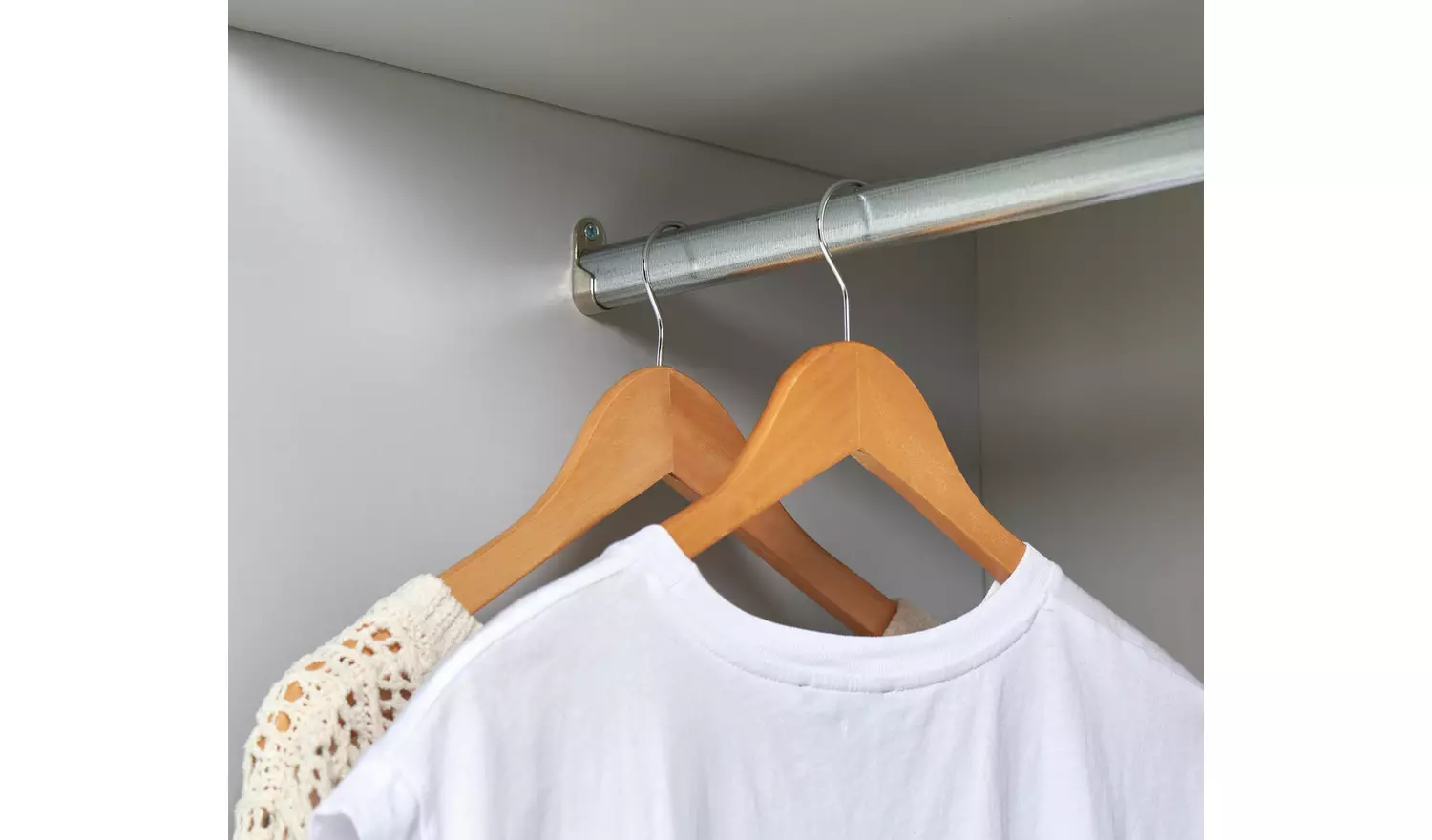 Habitat Holsted Mirror 180cm Sliding Wardrobe - Grey Gloss