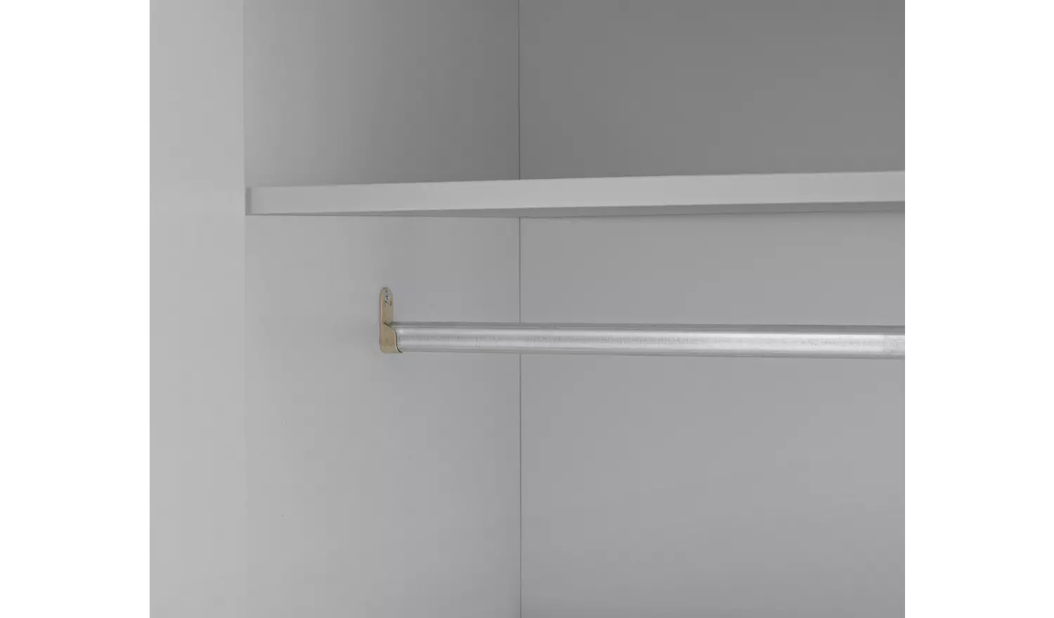 Argos Home Malibu 3 Door 4 Drawer Mirror Wardrobe - Grey