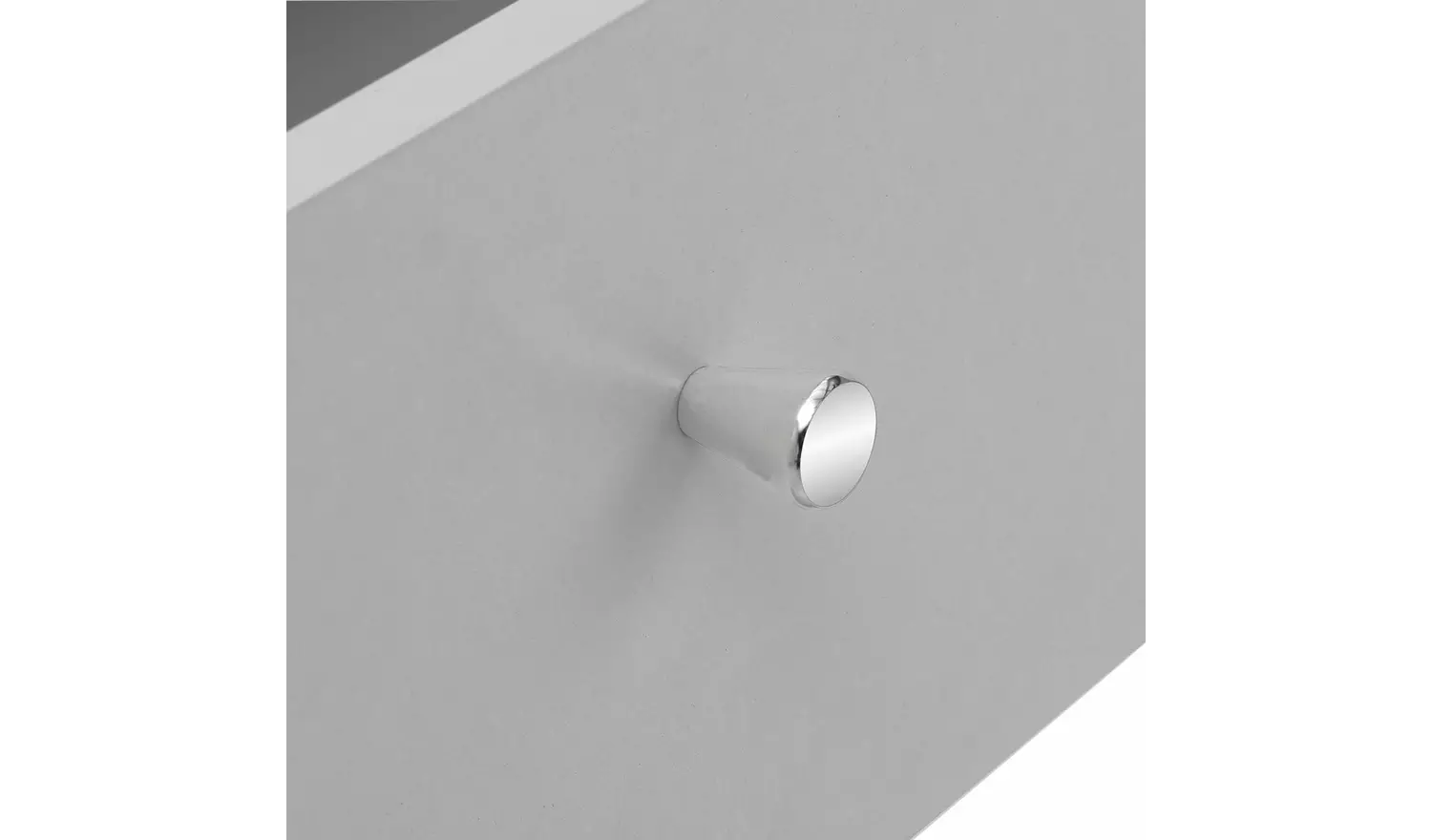 Argos Home Malibu 3 Door 4 Drawer Mirror Wardrobe - Grey