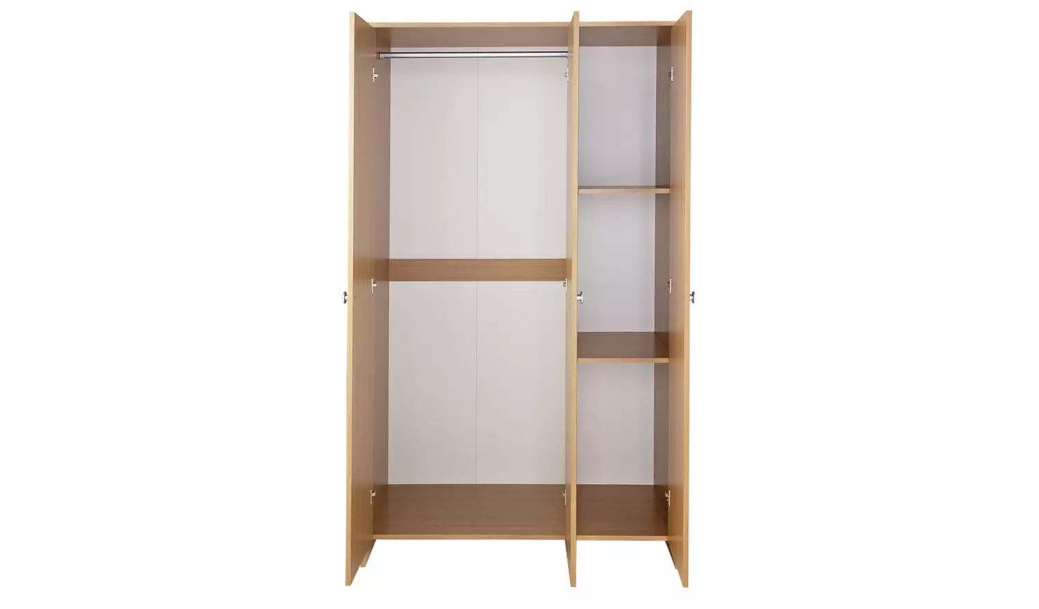 Argos Home Seville 3 Door Wardrobe - Oak Effect