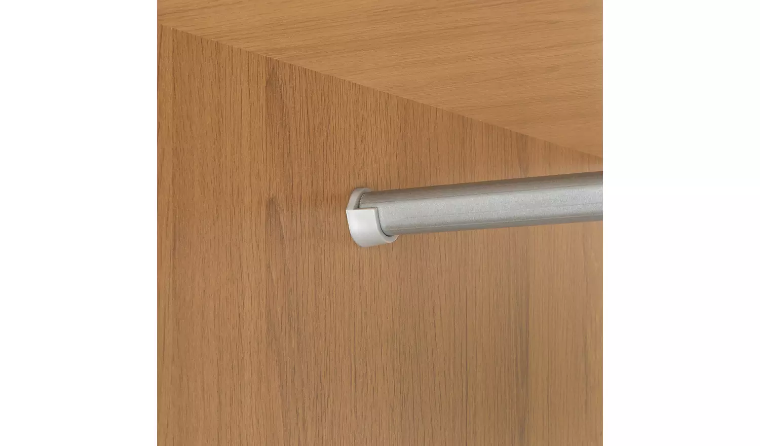 Argos Home Seville 3 Door Wardrobe - Oak Effect