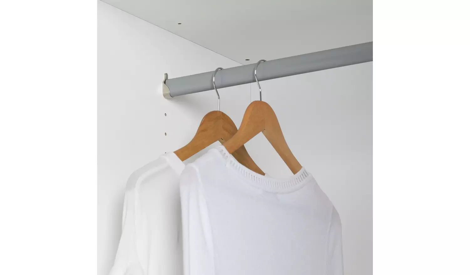 Habitat Munich Panelled 6 Door Mirror Wardrobe - White