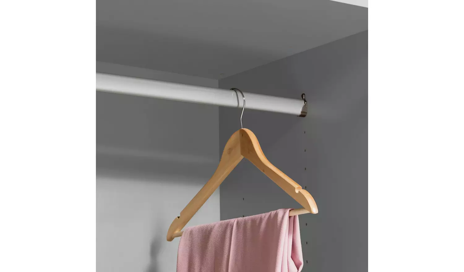 Habitat Munich 2 Door Mirror Wardrobe - White