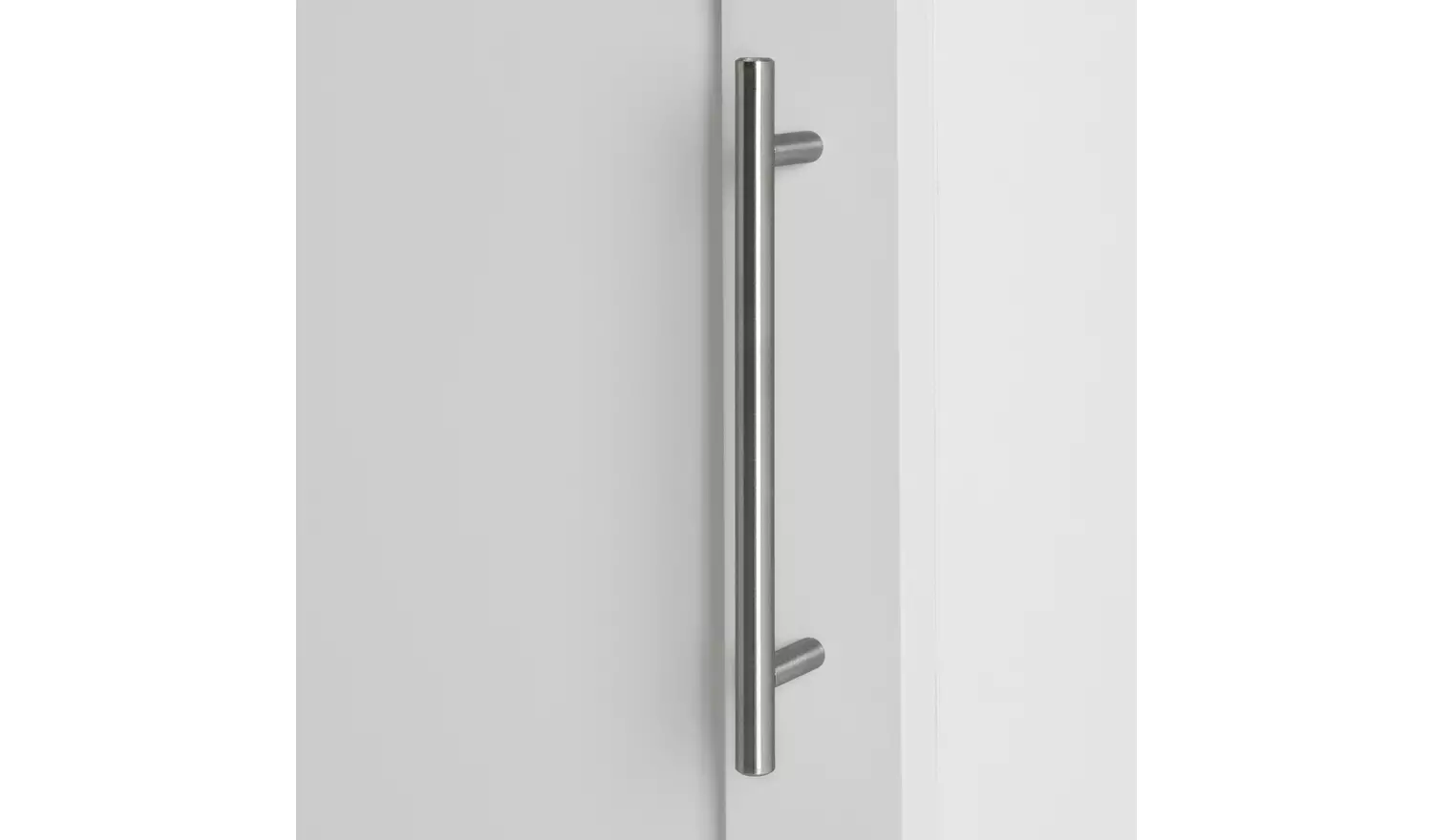 Habitat Munich Panelled 1 Door Wardrobe - White