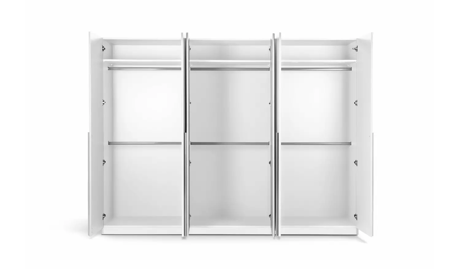 Habitat Munich 6 Door Wardrobe - White