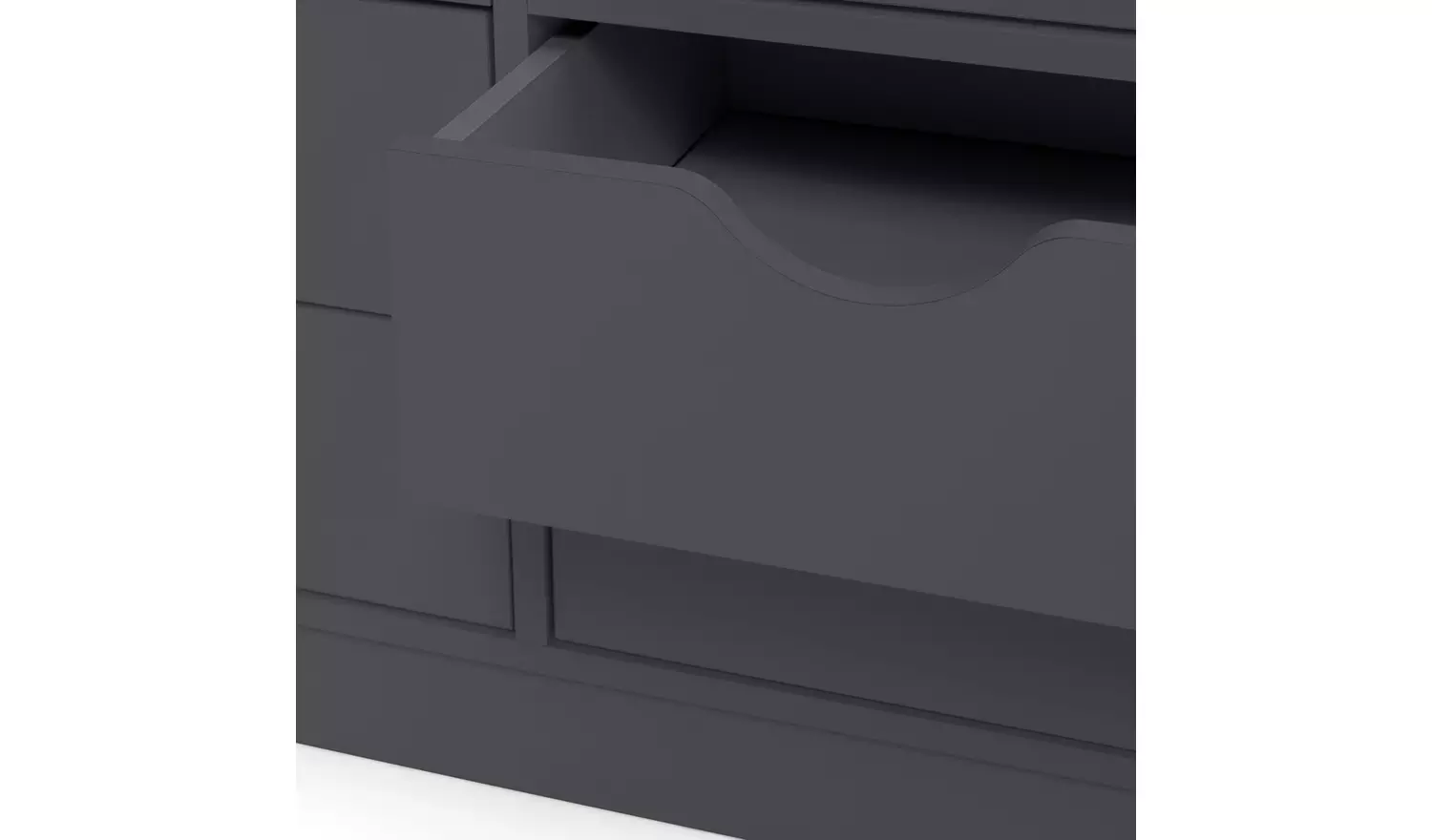 Habitat Pagnell 3 Door 4 Drawer Wardrobe - Grey