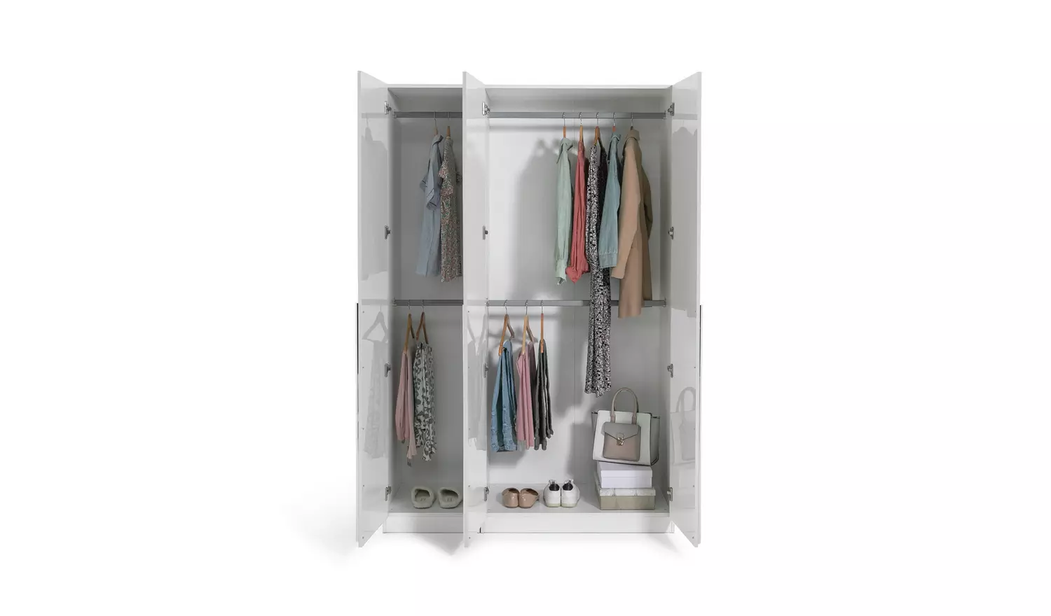 Habitat Munich 3 Door Wardrobe - White