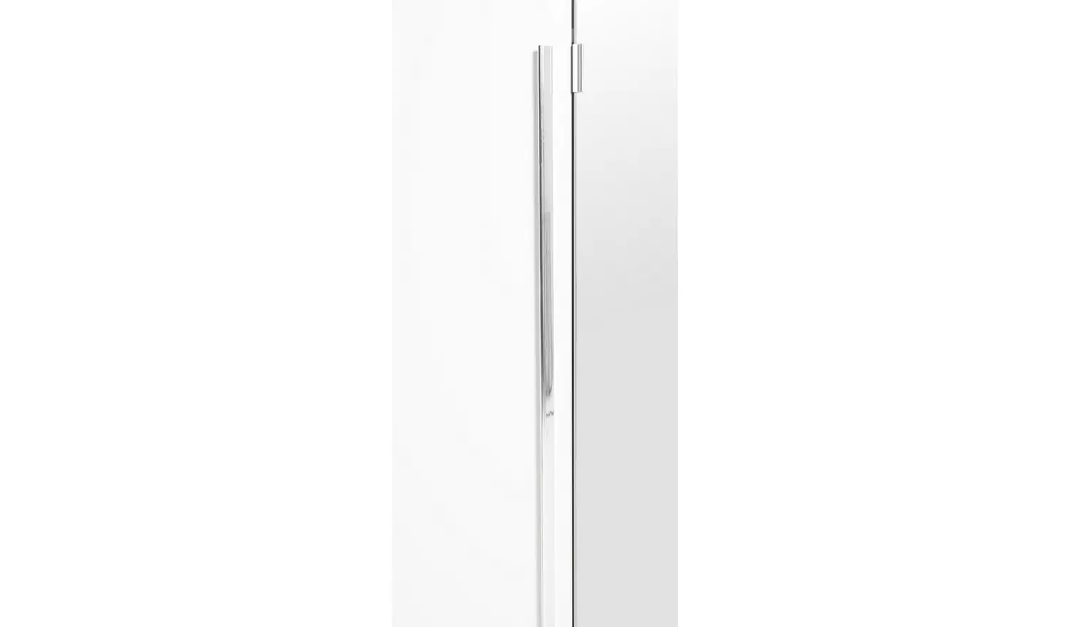 Habitat Munich 5 Door Mirror Wardrobe - White