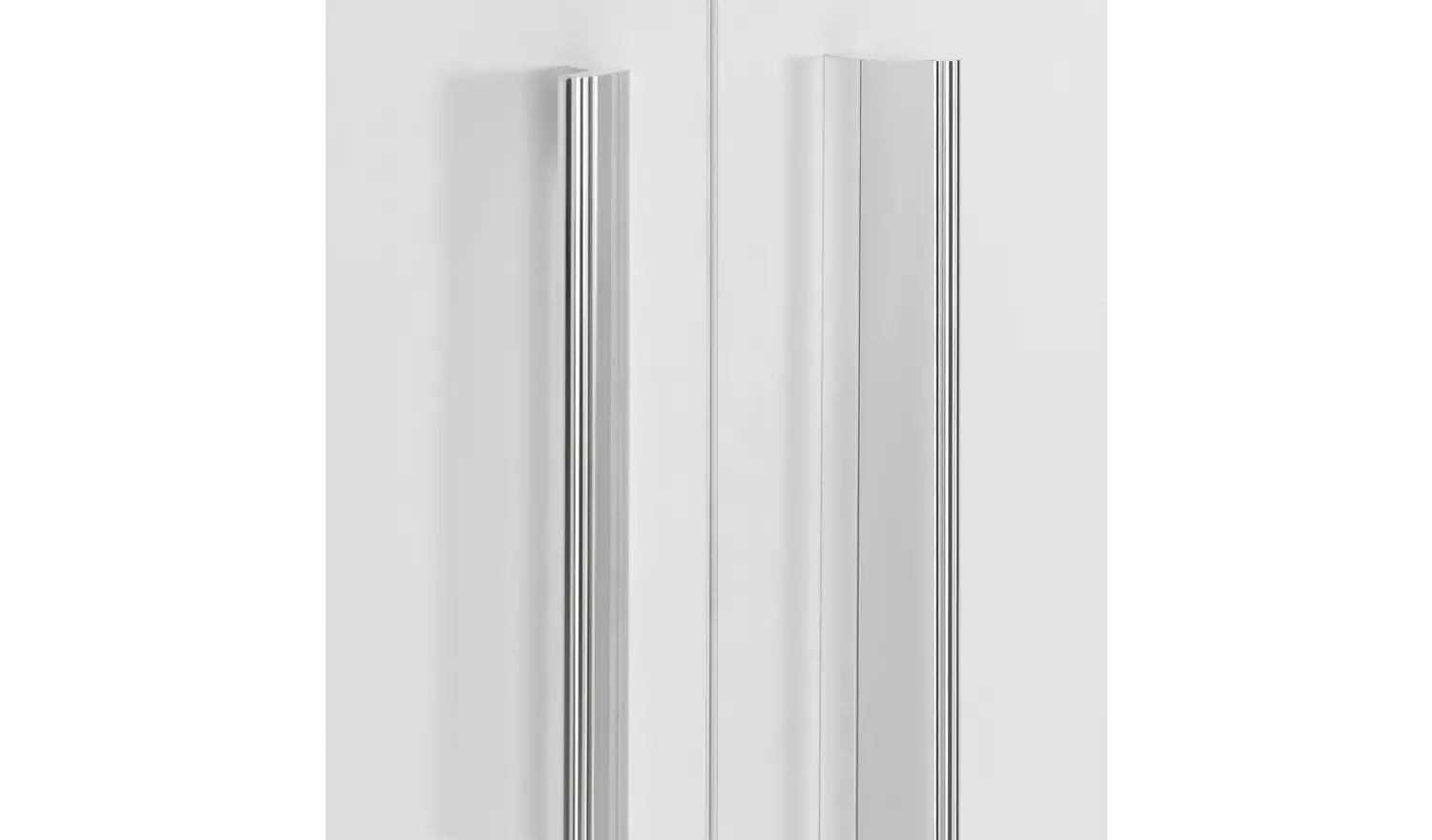 Habitat Munich 6 Door 2 Mirror Wardrobe - White