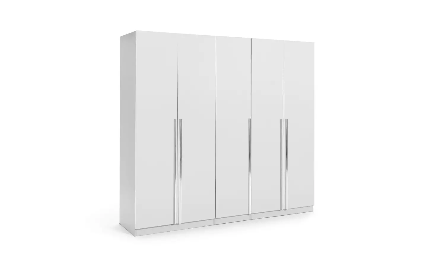 Habitat Munich 5 Door Wardrobe - White