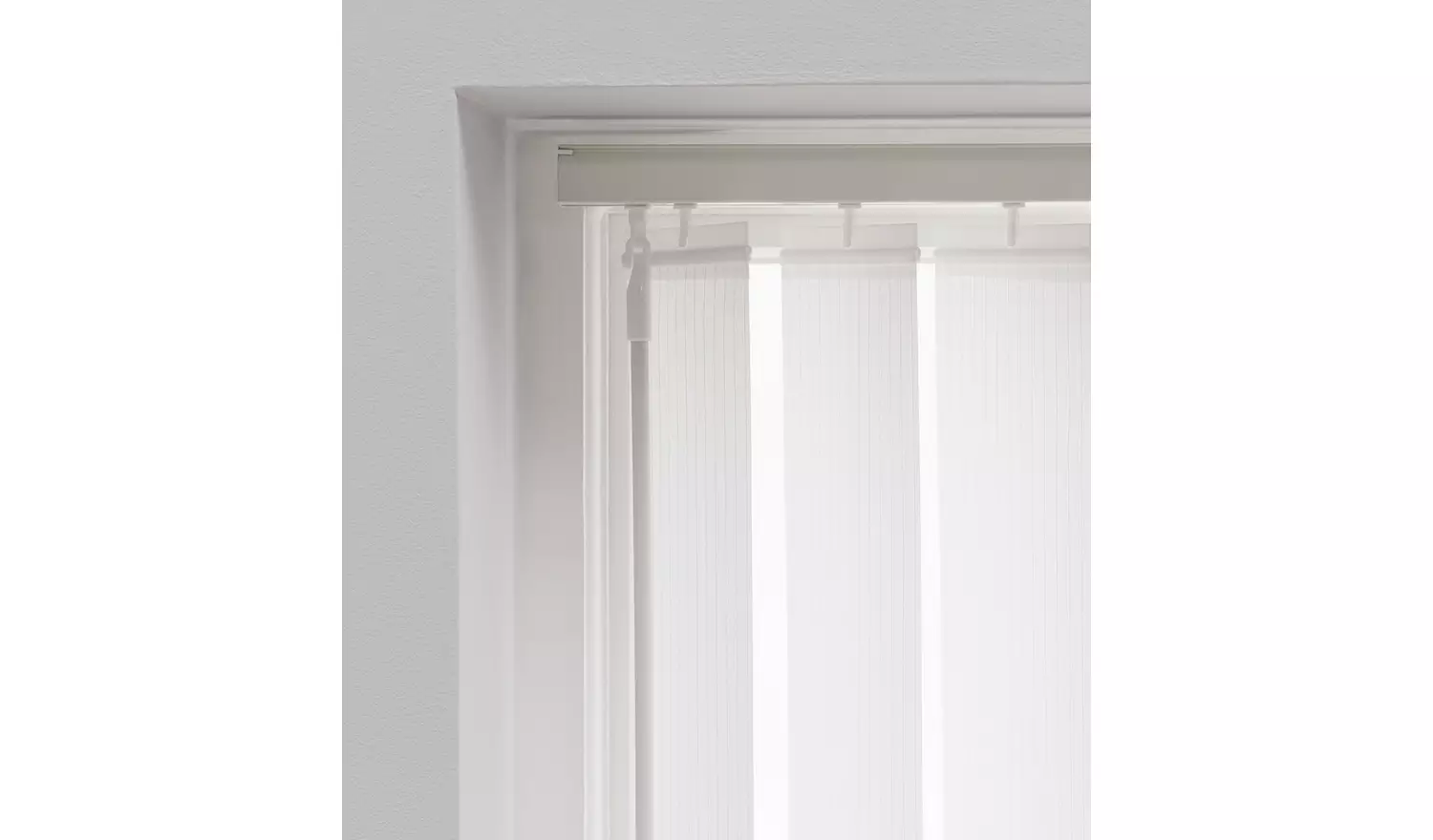 Argos Home White Vertical Blind - 120cm