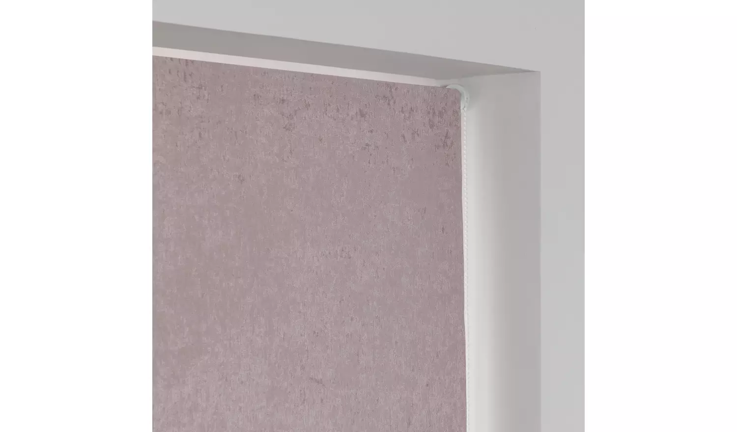 Argos Home Crushed Blackout Blush Pink Roller Blind - 180cm