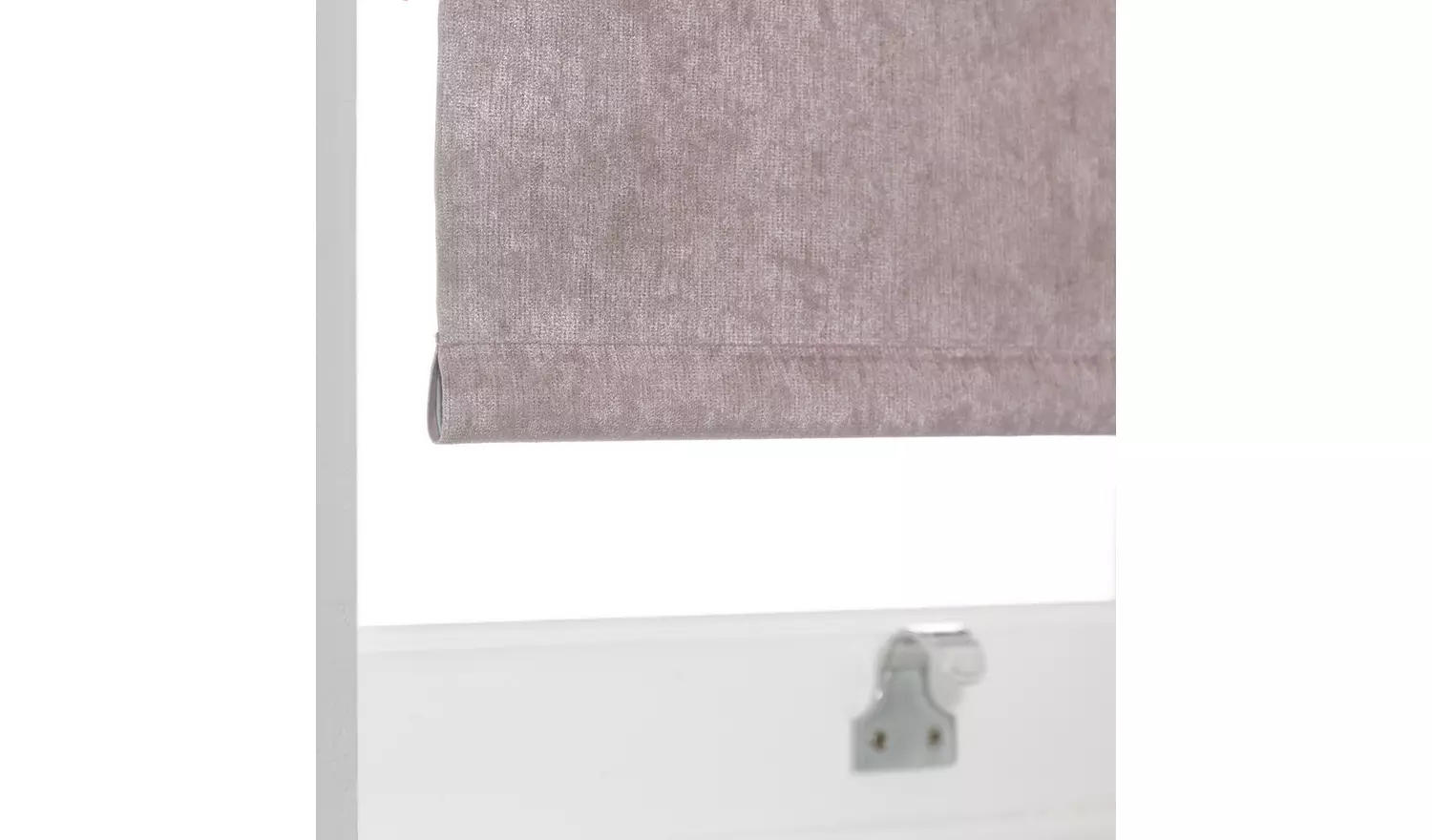 Argos Home Crushed Blackout Blush Pink Roller Blind - 180cm