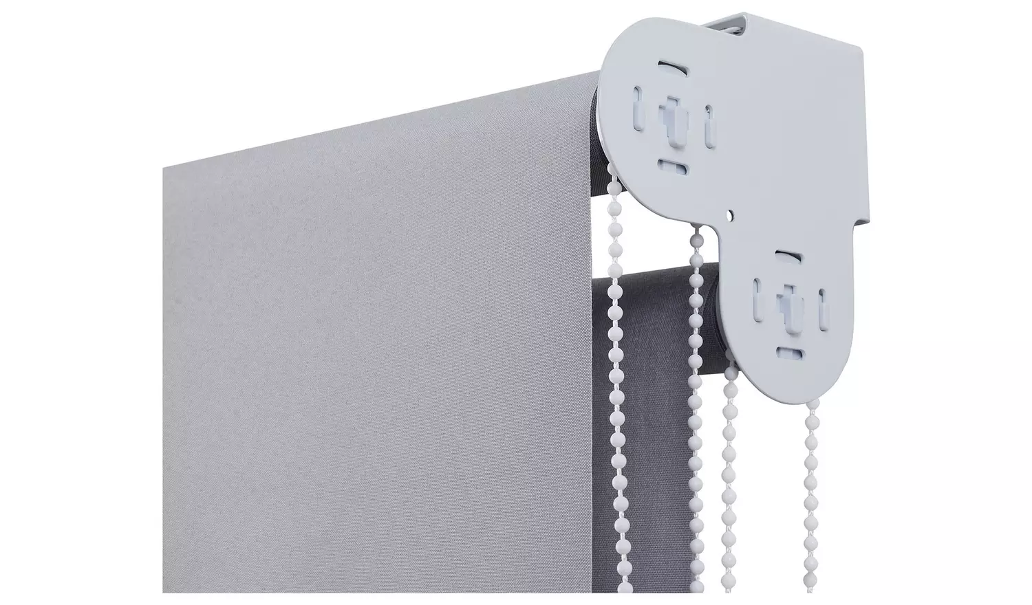 Little Black Book Blackout Double Grey Roller Blind - 150cm