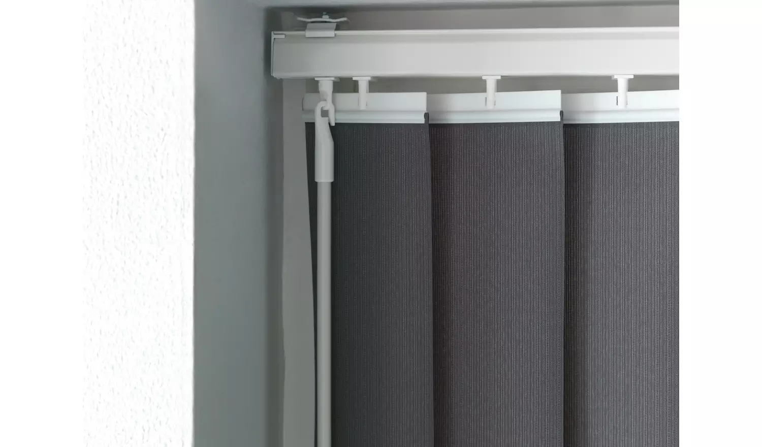 Argos Home Grey Vertical Blind - 90cm