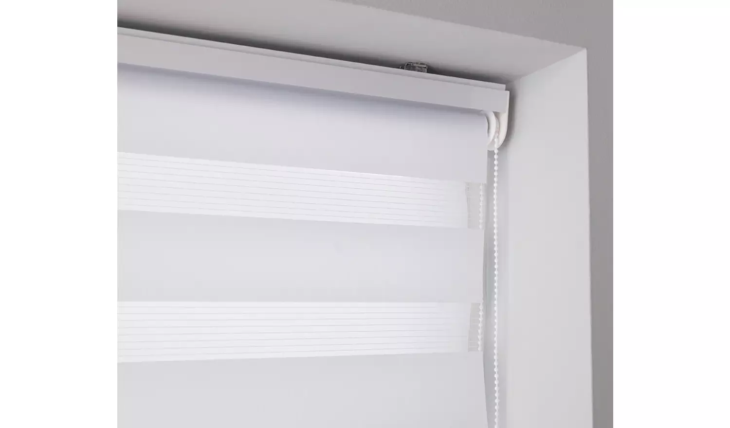 Habitat Day and Night White Roller Blind - 90cm