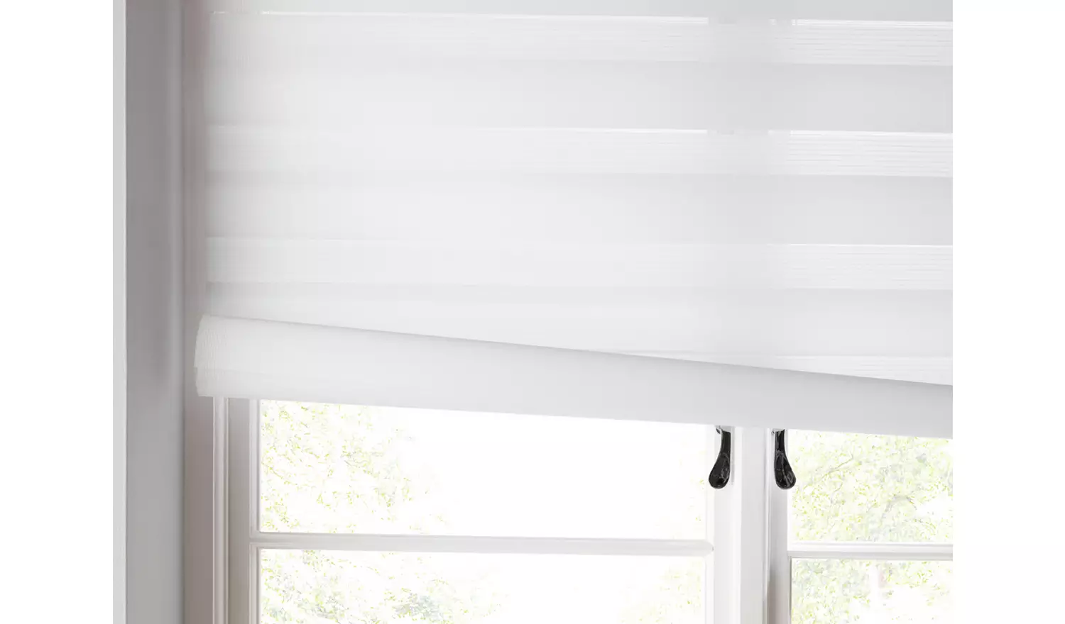 Habitat Day and Night White Roller Blind - 90cm