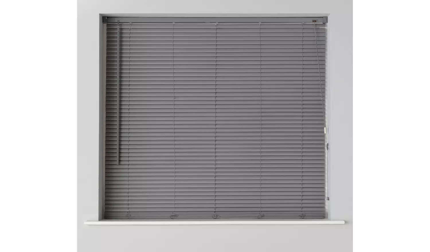 Argos Home Plastic Flint Grey Venetian Blind - 120cm