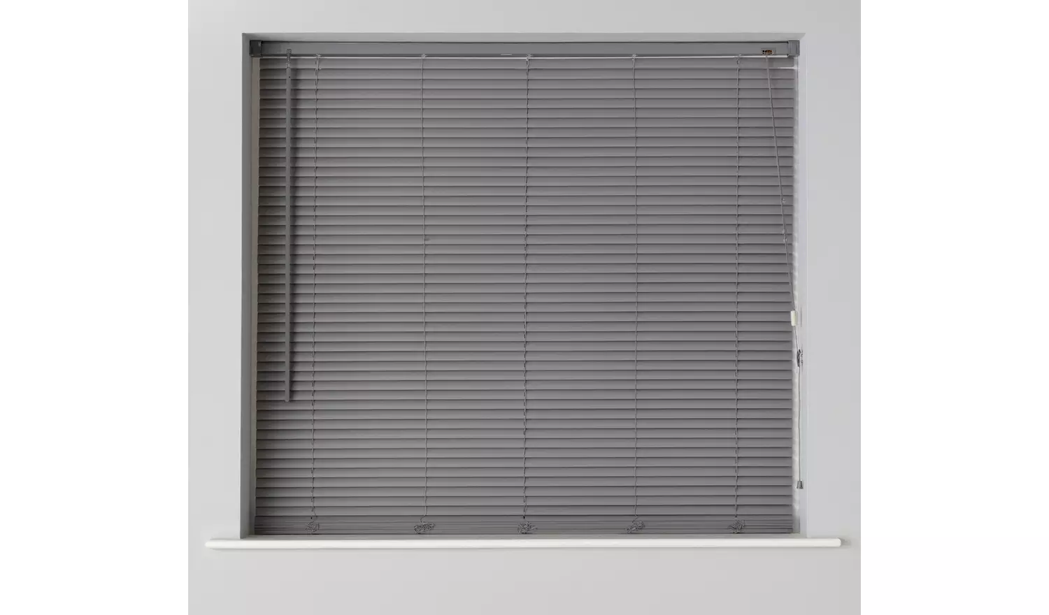 Argos Home Plastic Flint Grey Venetian Blind - 120cm