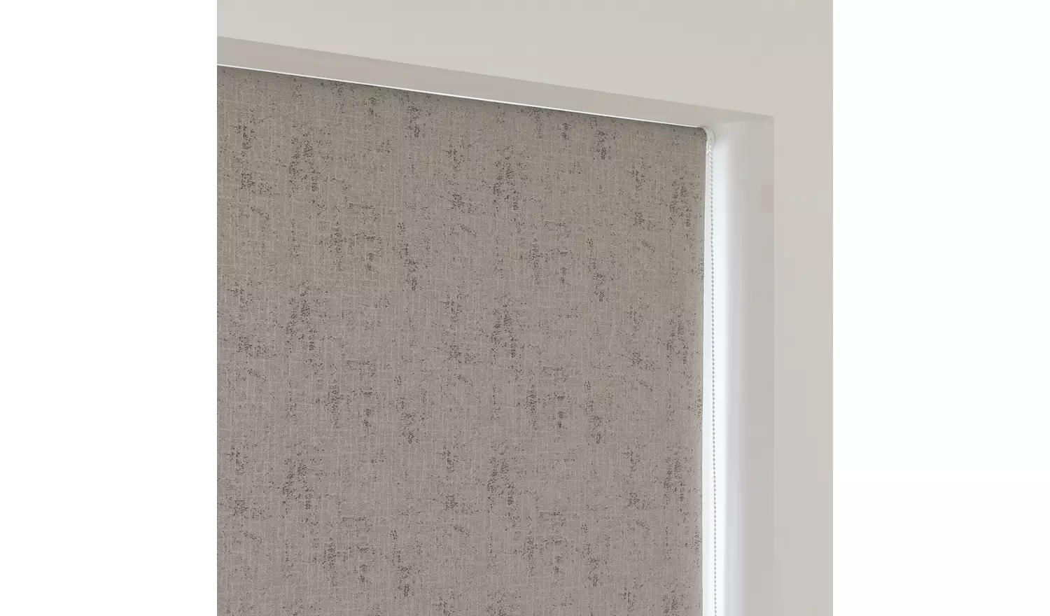 Habitat Mottled Blackout Grey Roller Blind - 90cm