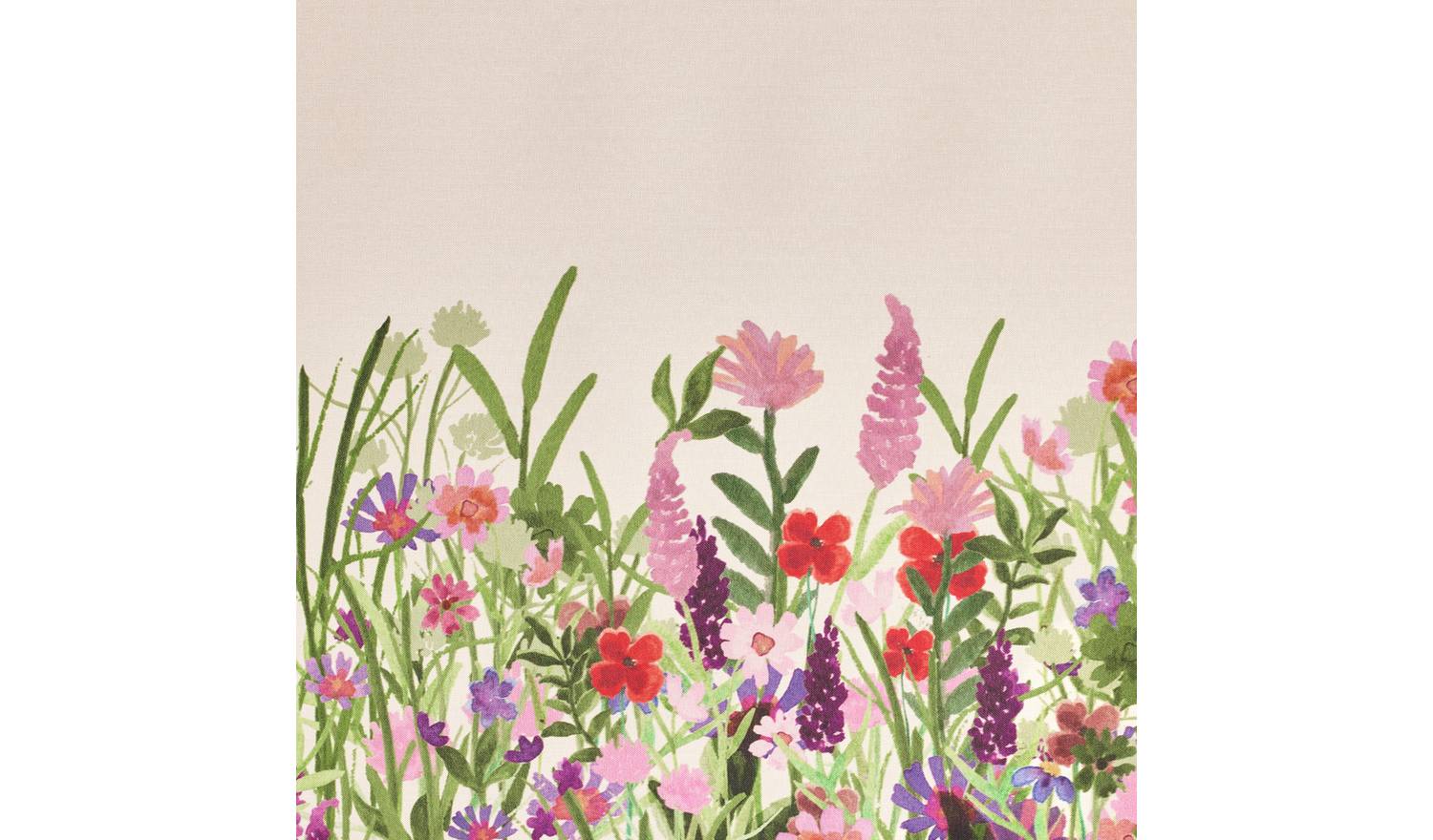 Argos Home Floral Garden Blackout Cream Roller Blind - 180cm