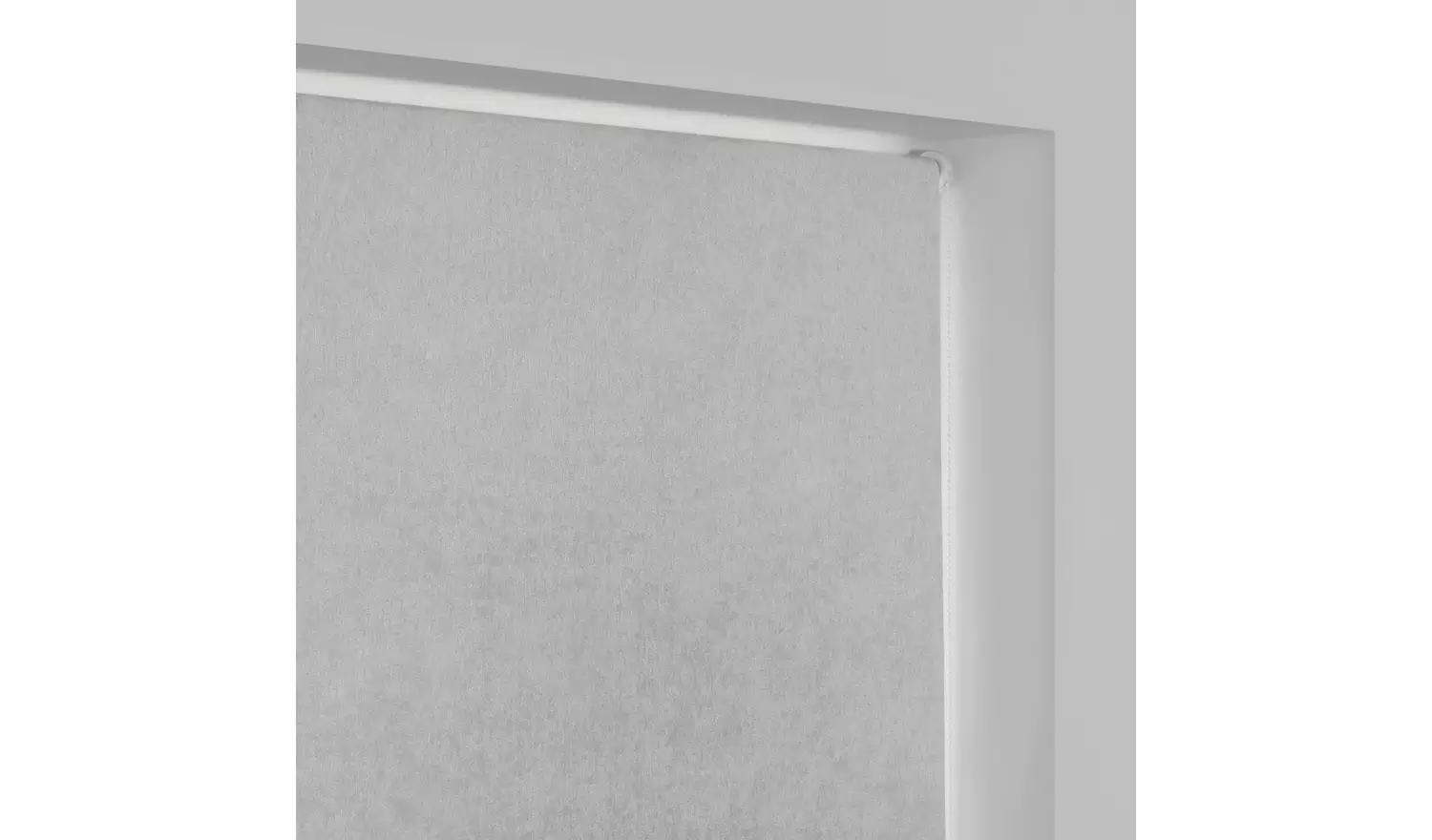 Argos Home Crushed Blackout White Roller Blind - 180cm