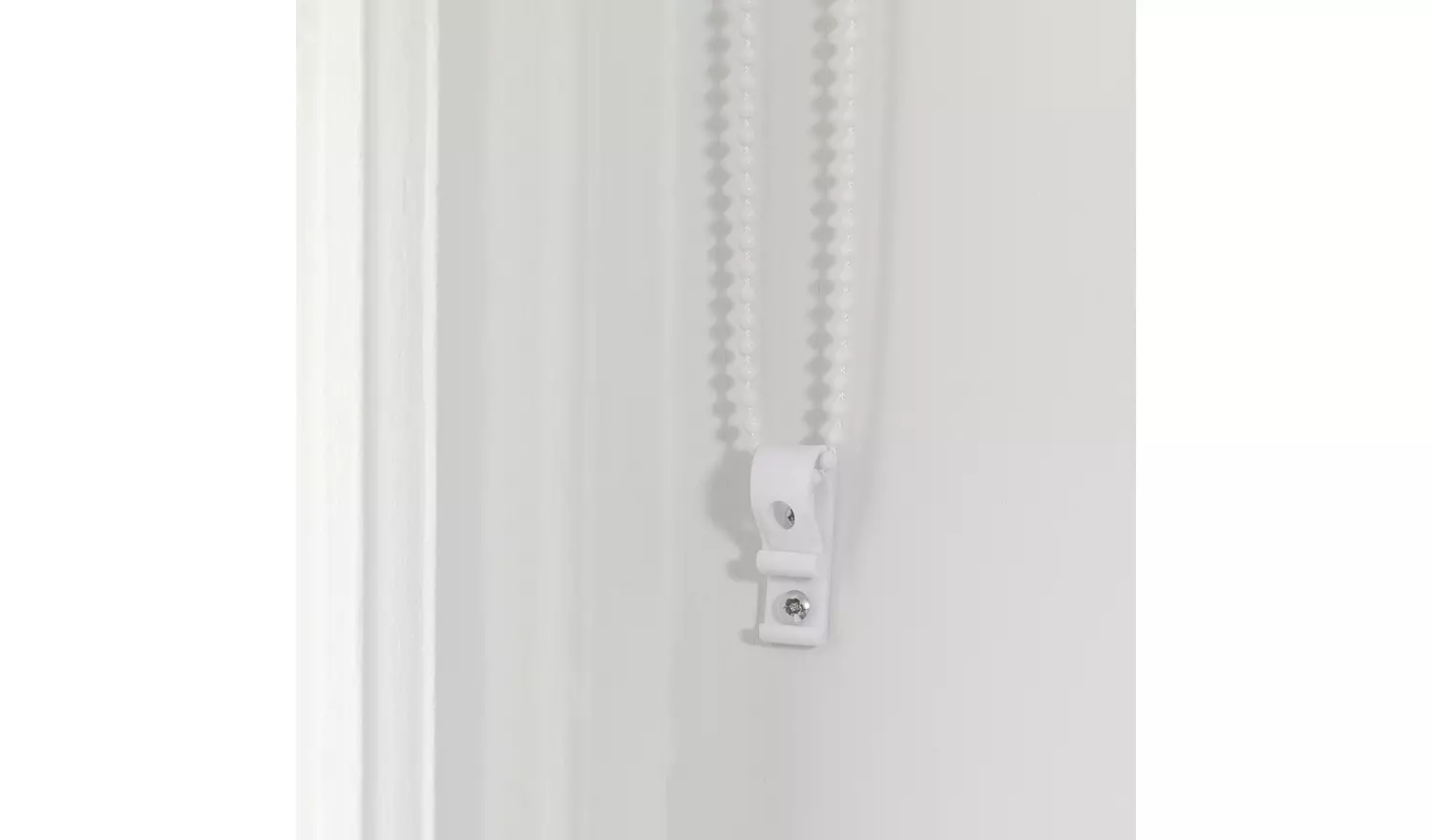 Argos Home Crushed Blackout White Roller Blind - 180cm