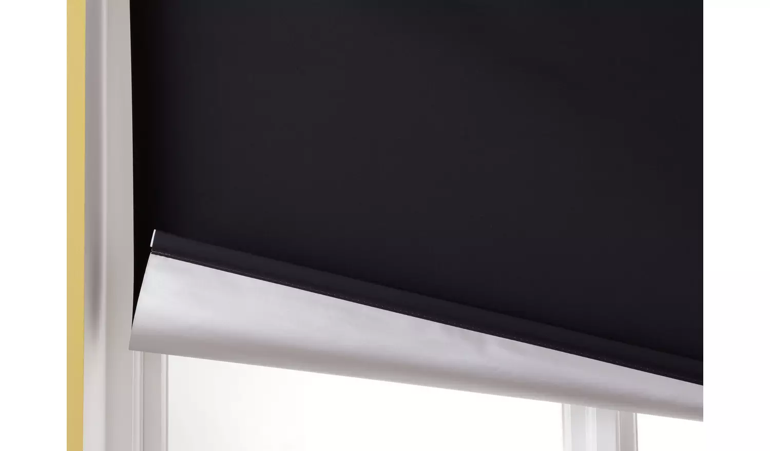 Argos Home Blackout Black Roller Blind - 60cm