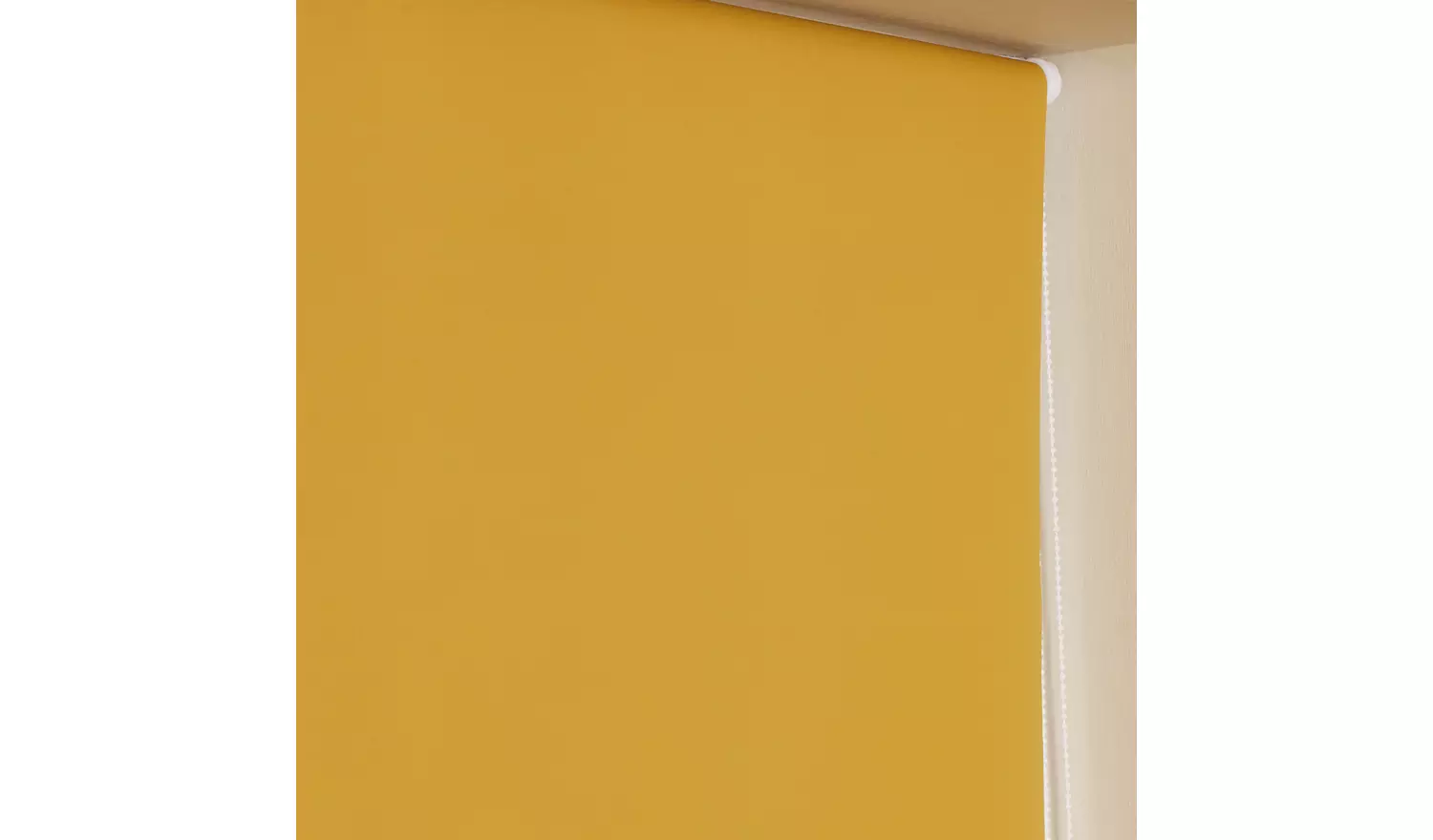 Habitat Blackout Mustard Roller Blind - 120cm