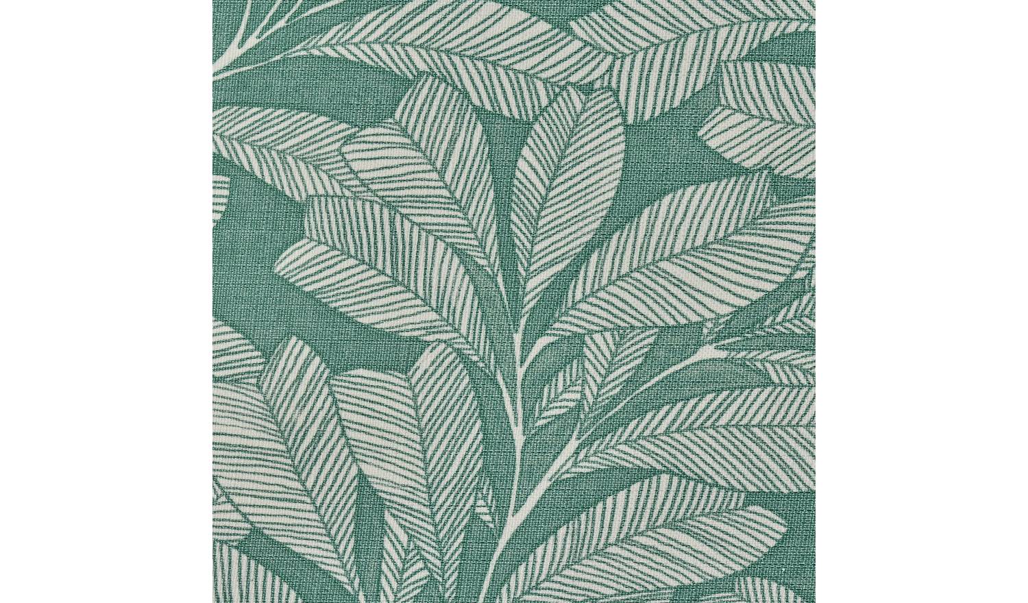 Habitat Linear Leaves Blackout Green Roller Blind - 120cm