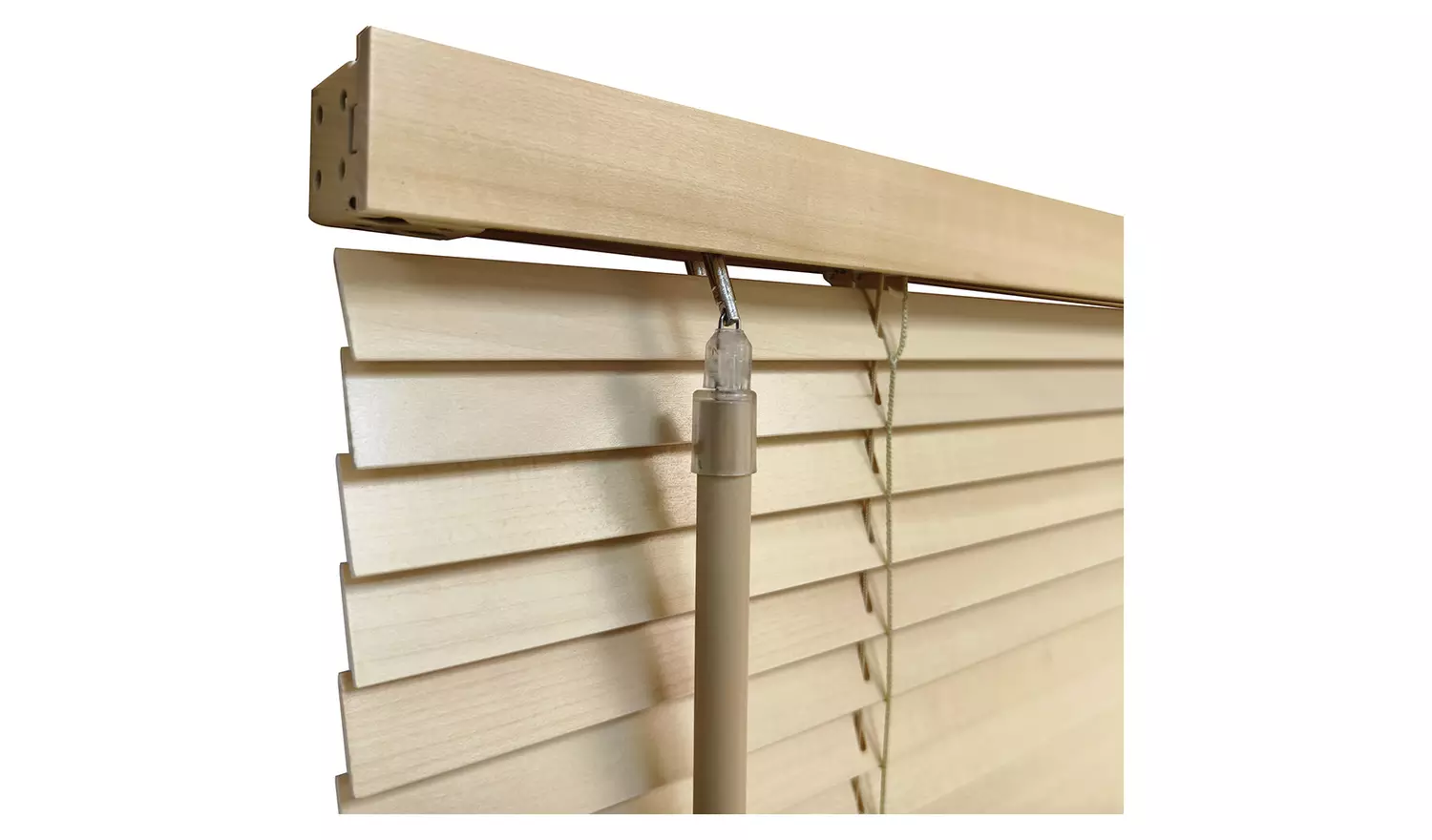Little Black Book Basswood Natural Venetian Blind - 90cm