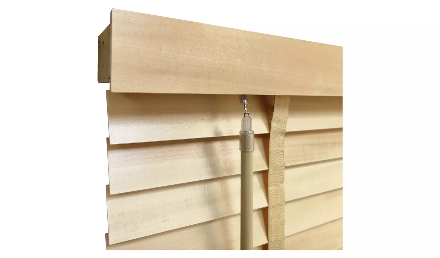 Little Black Book Basswood Natural Venetian Blind - 110cm