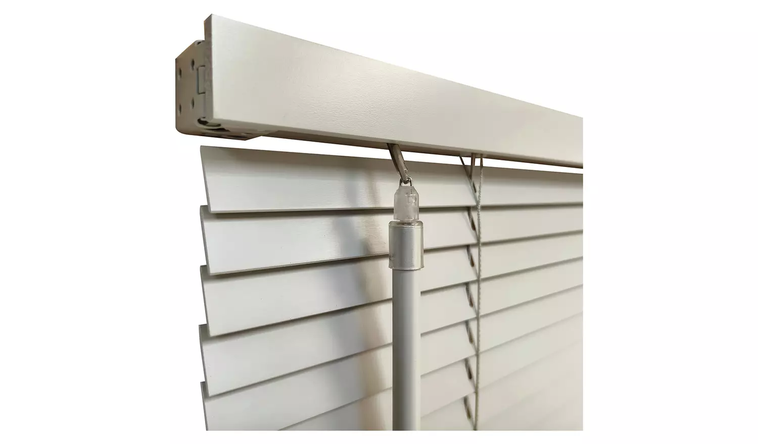 Little Black Book Basswood Grey Venetian Blind - 160cm