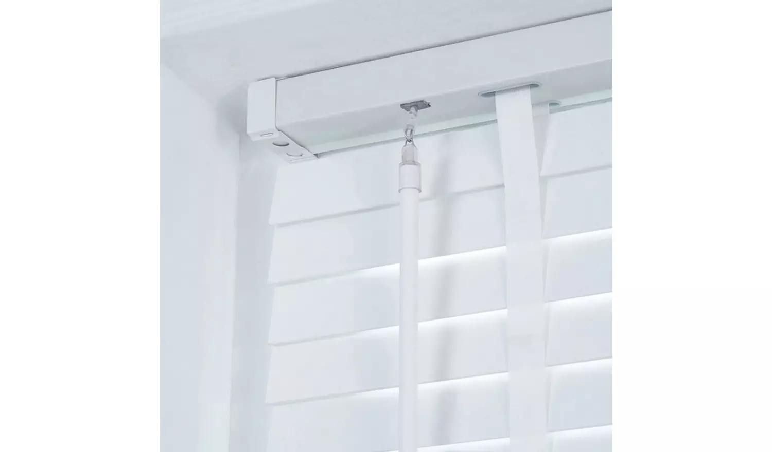 Little Black Book Basswood White Venetian Blind - 120cm