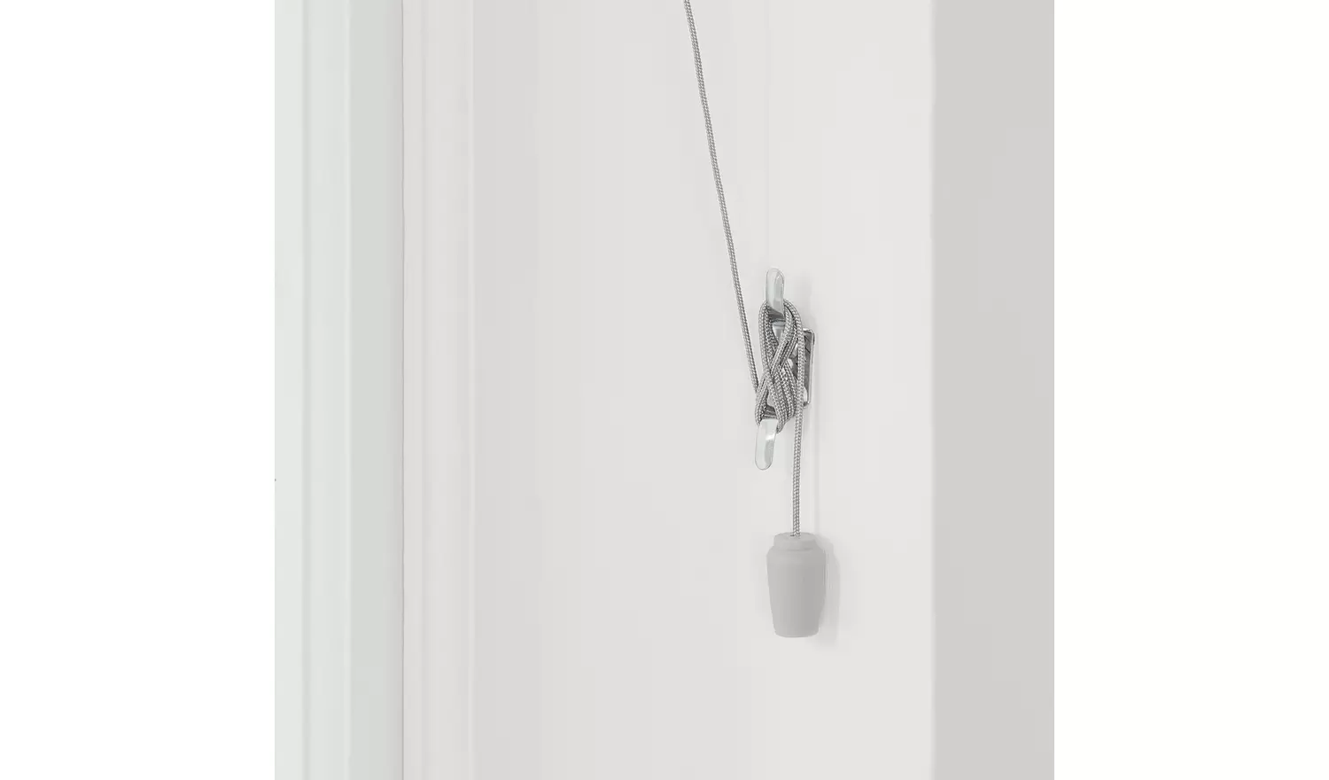 Habitat Faux Wood Grey 50mm Slat Venetian Blind - 180cm