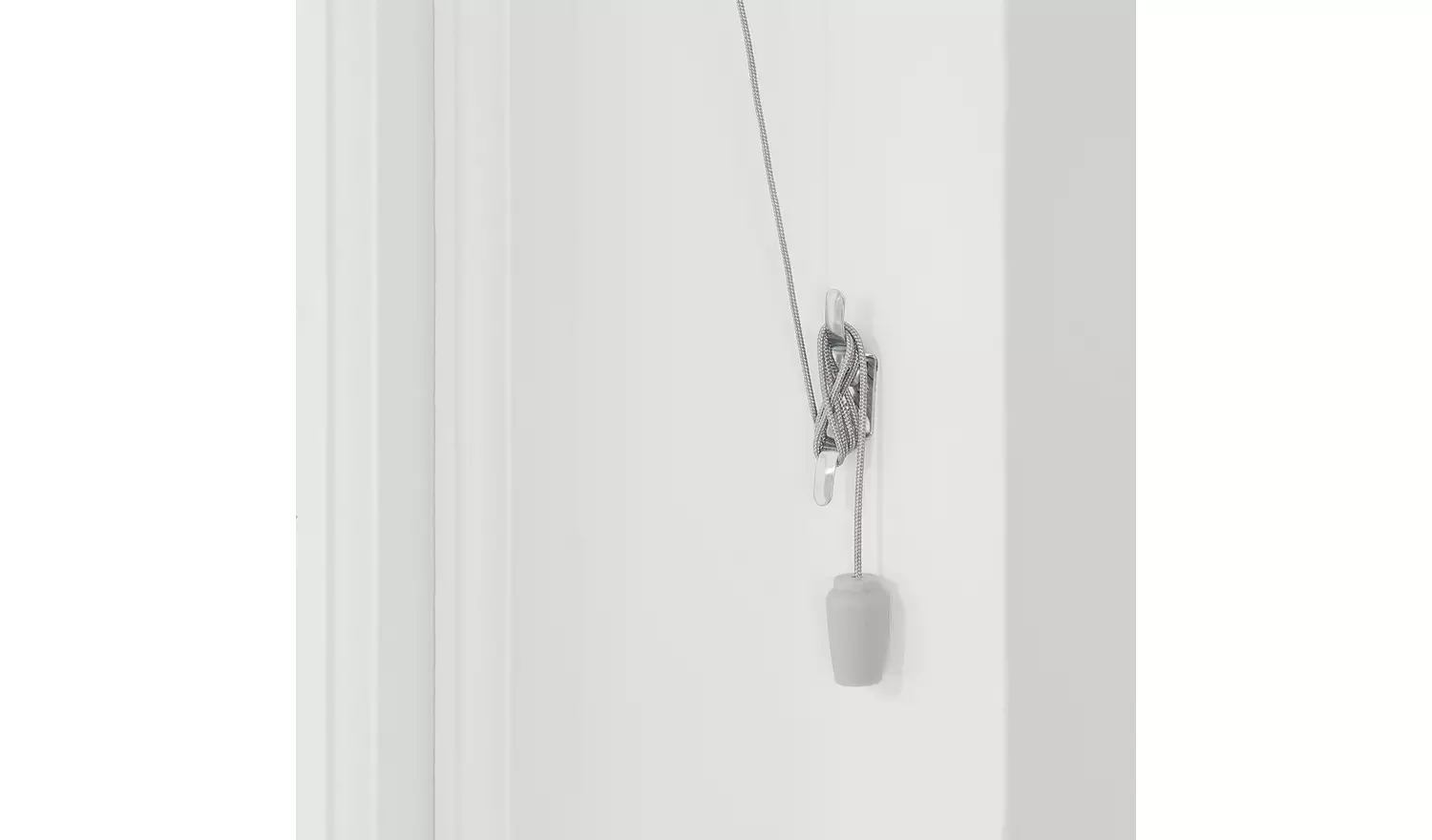 Habitat Faux Wood Grey 50mm Slat Venetian Blind - 180cm