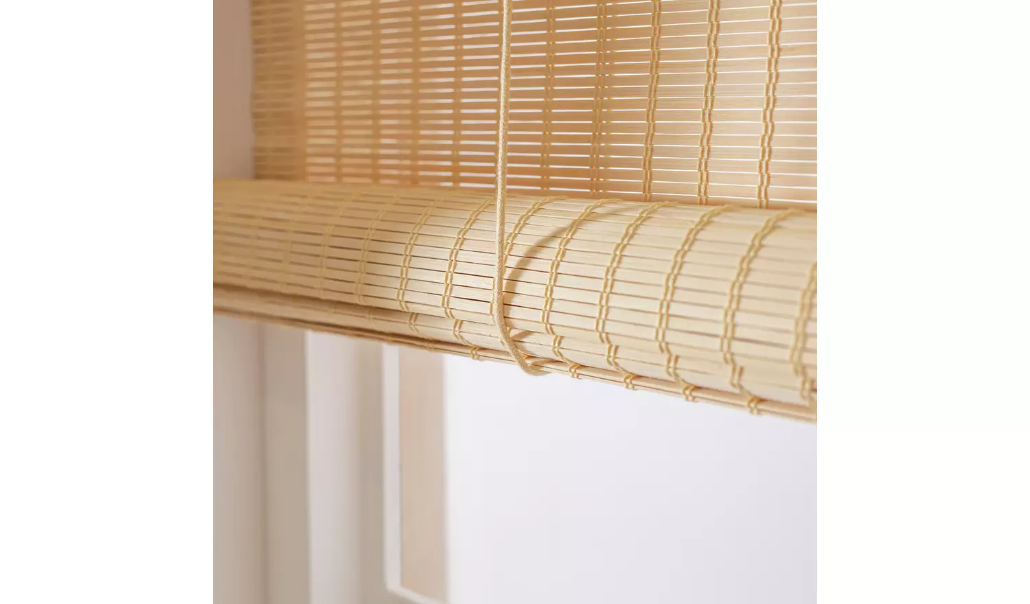 Habitat Daylight Bamboo Natural Roller Blind - 120cm