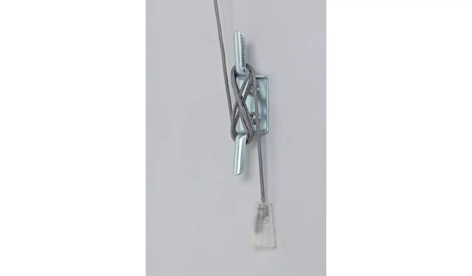 Habitat Aluminium Gun Metal Venetian Blind - 120cm