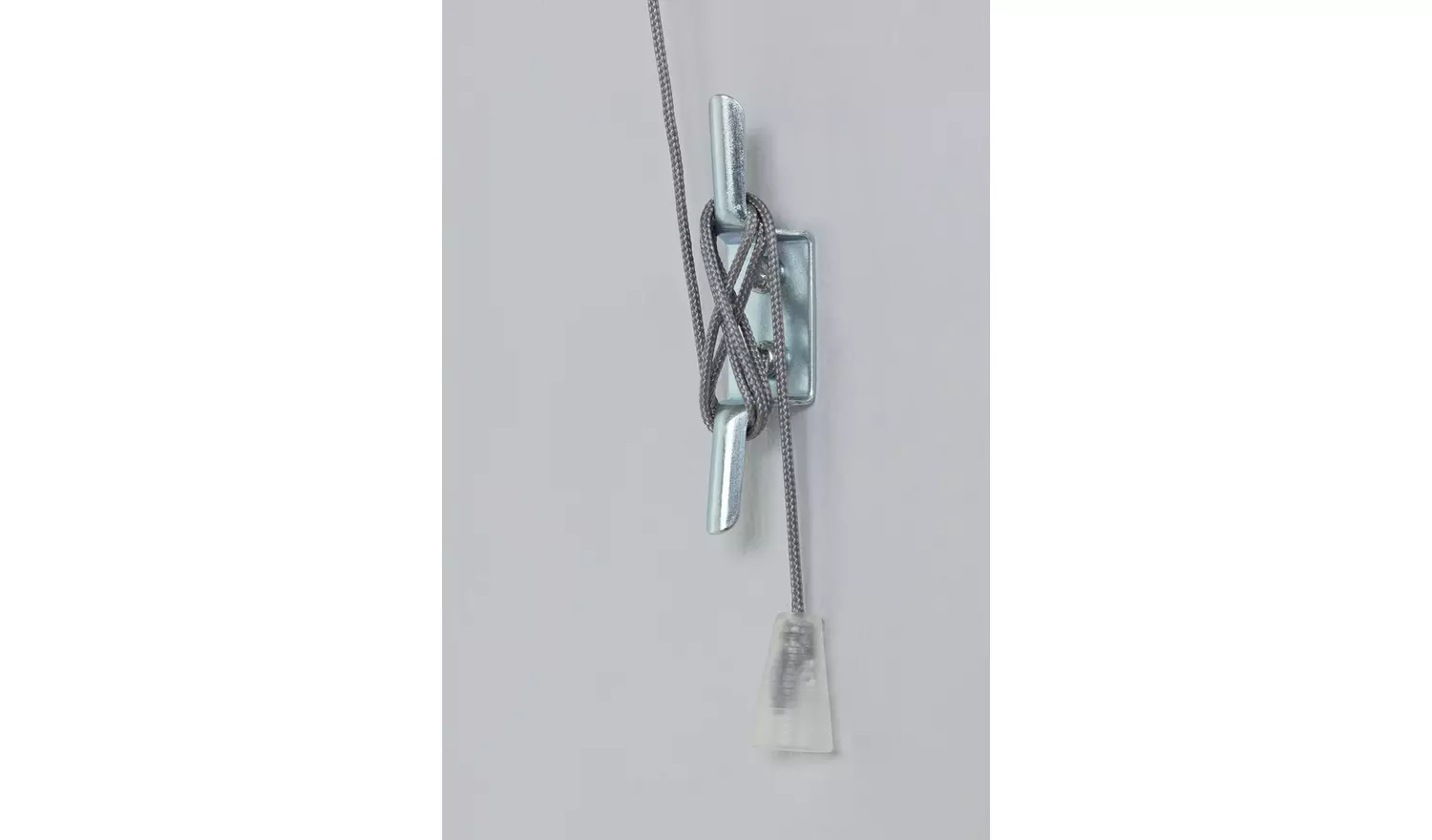 Habitat Aluminium Gun Metal Venetian Blind - 90cm