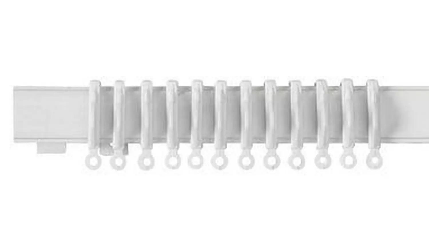 Argos Home White Curtain Track - 120cm