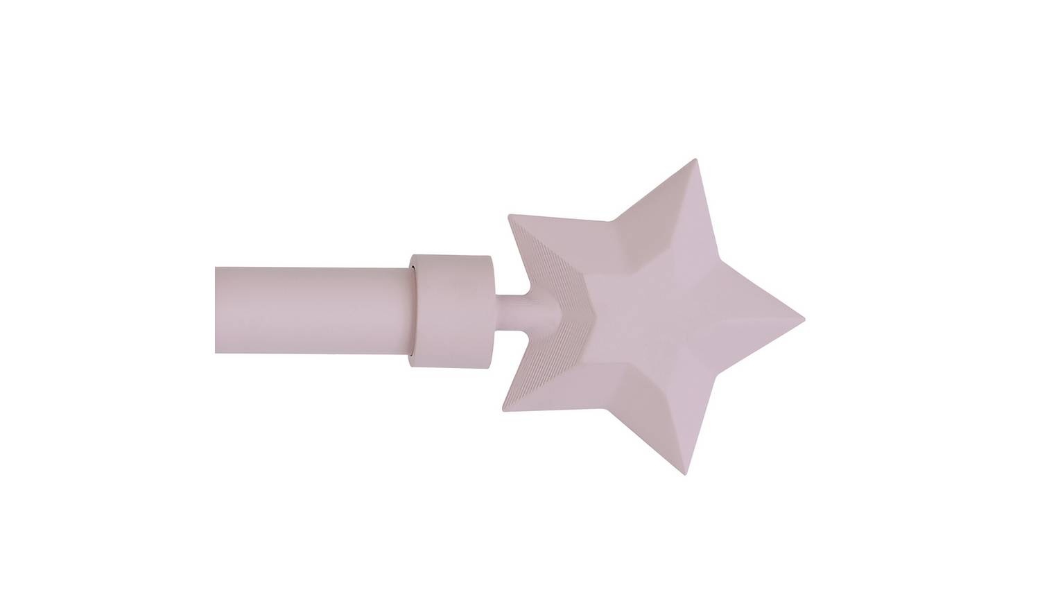 Argos Home Pink Extendable Curtain Pole - 120cm - 210cm