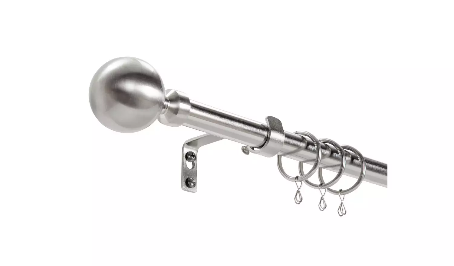 Argos Home Steel Bay Window Pole - 400cm