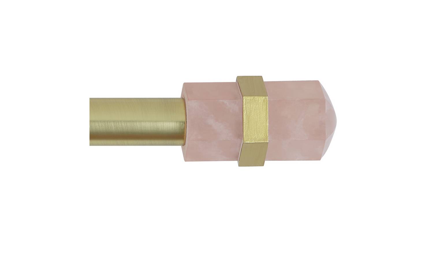 Argos Home Rose Extendable Curtain Pole - 110cm - 300cm