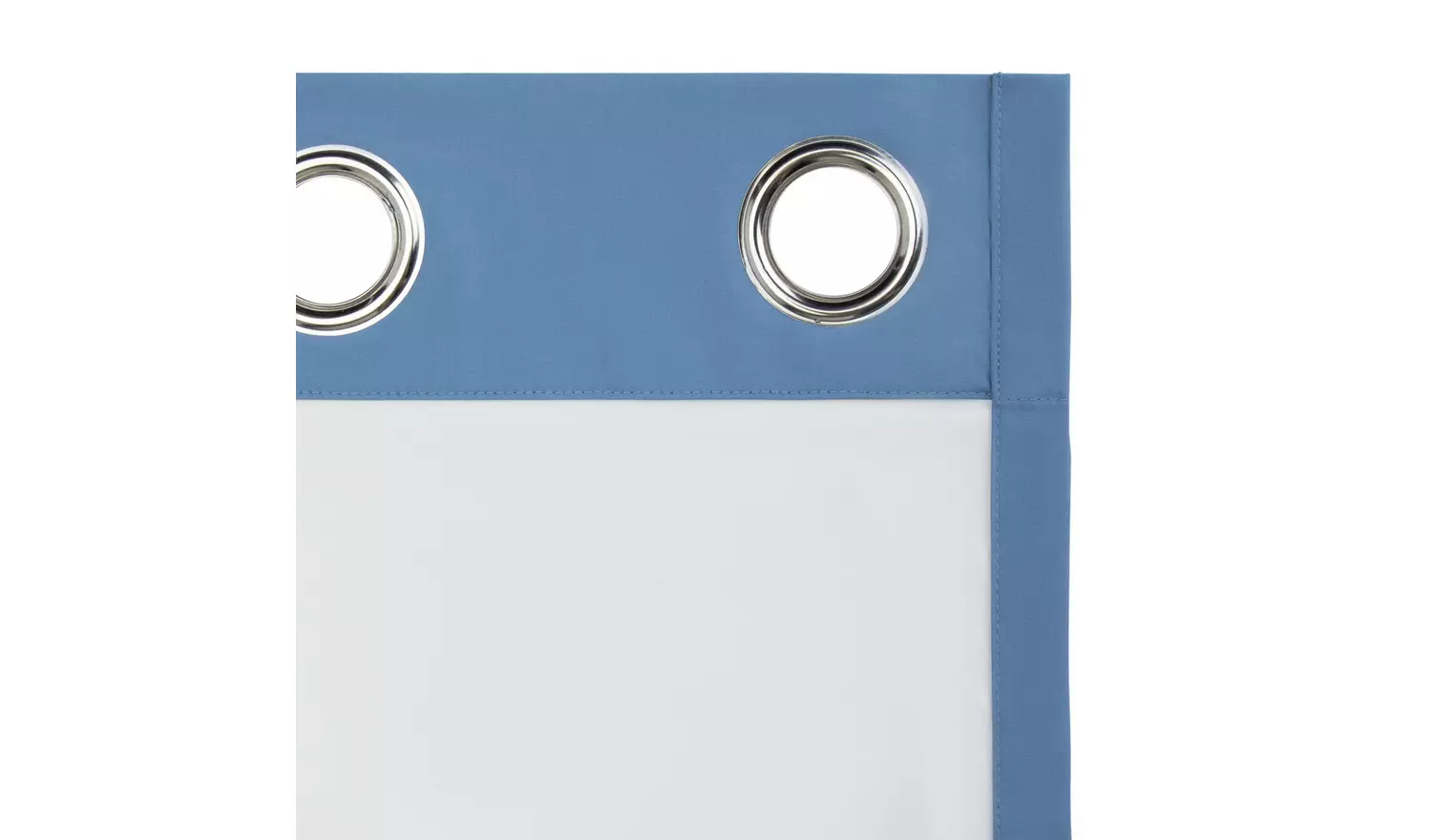 Habitat Kids Plain Blackout Eyelet Curtains - Blue